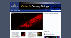 Desktop Screenshot of centerforsensorybiology.org